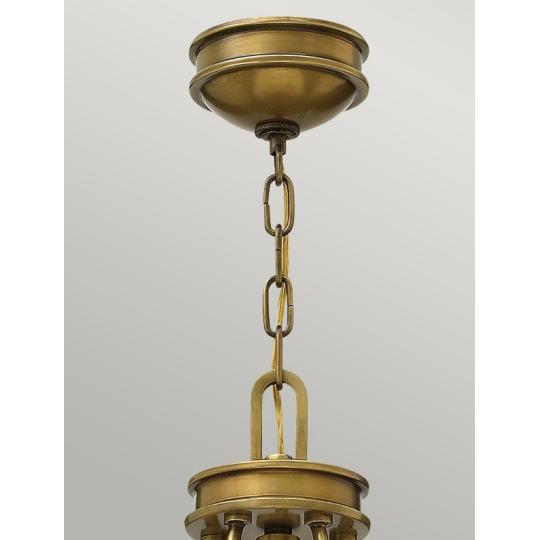 mid century vintage klasszikus bronz sargarez csillar elegans luxus nagymeretu nappali vilagitas lampa uvegburas hampton style 2.jpg